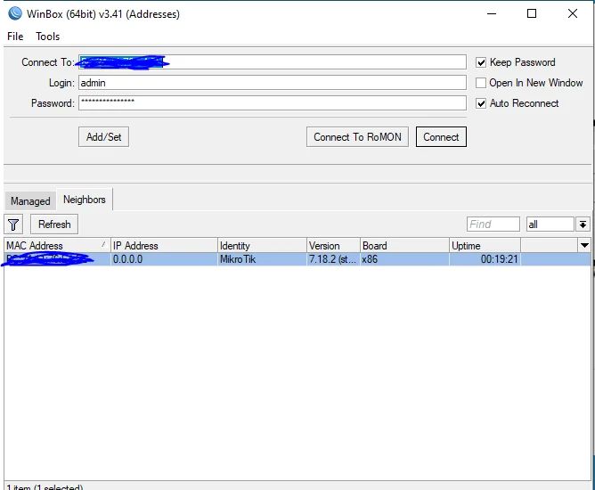 Quick Set de MikroTik con configuracion rapida
